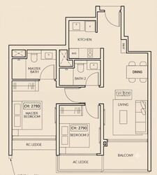 Amo Residence (D20), Apartment #585539261